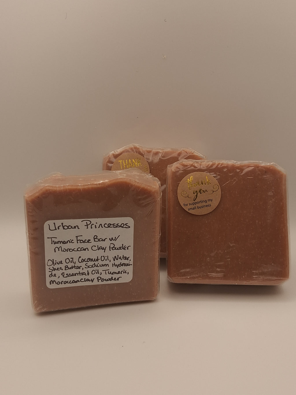 Tumeric Face Bar w/ Moroccan Clay Powder